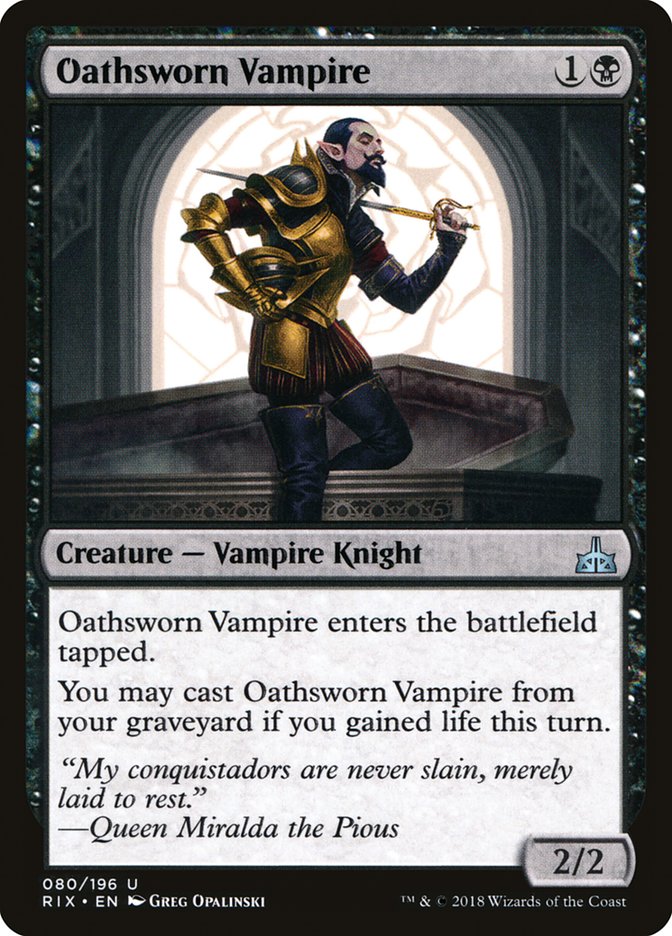 Oathsworn Vampire :: RIX