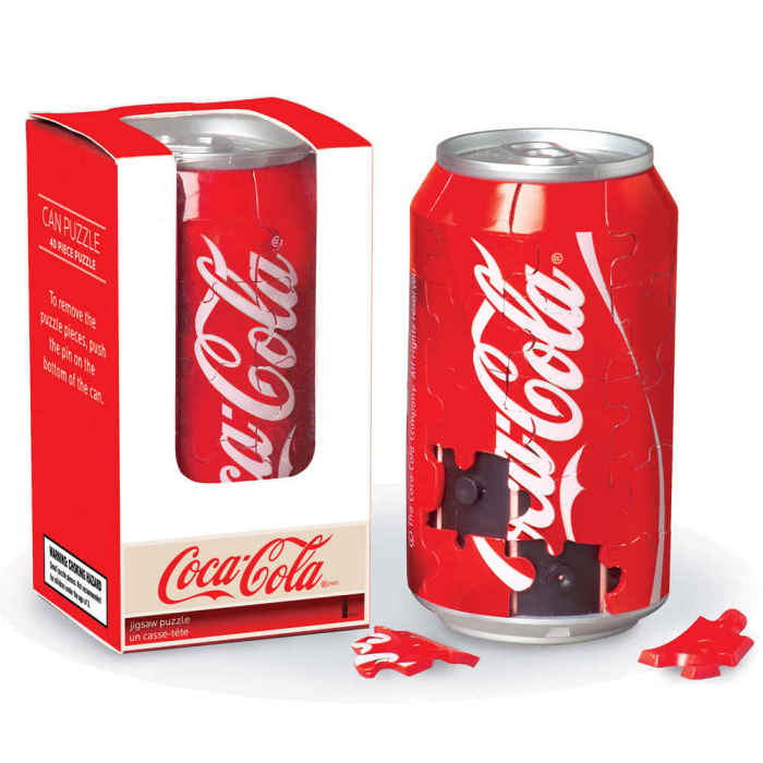 Coke 3D Can Puzzle (40 Piece)
