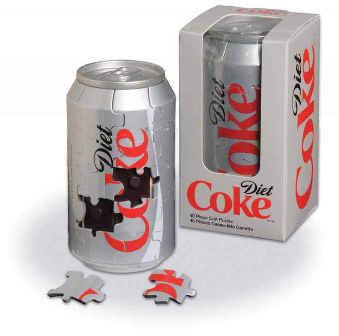 Diet Coke 3D Can Puzzle (40 Piece)