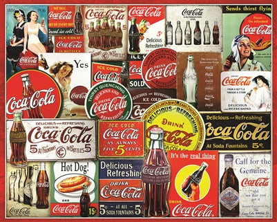 Coca-Cola Tin Signs (1000 pc puzzle)