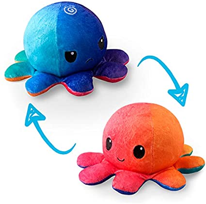 Reversible Octopus Mini Plush