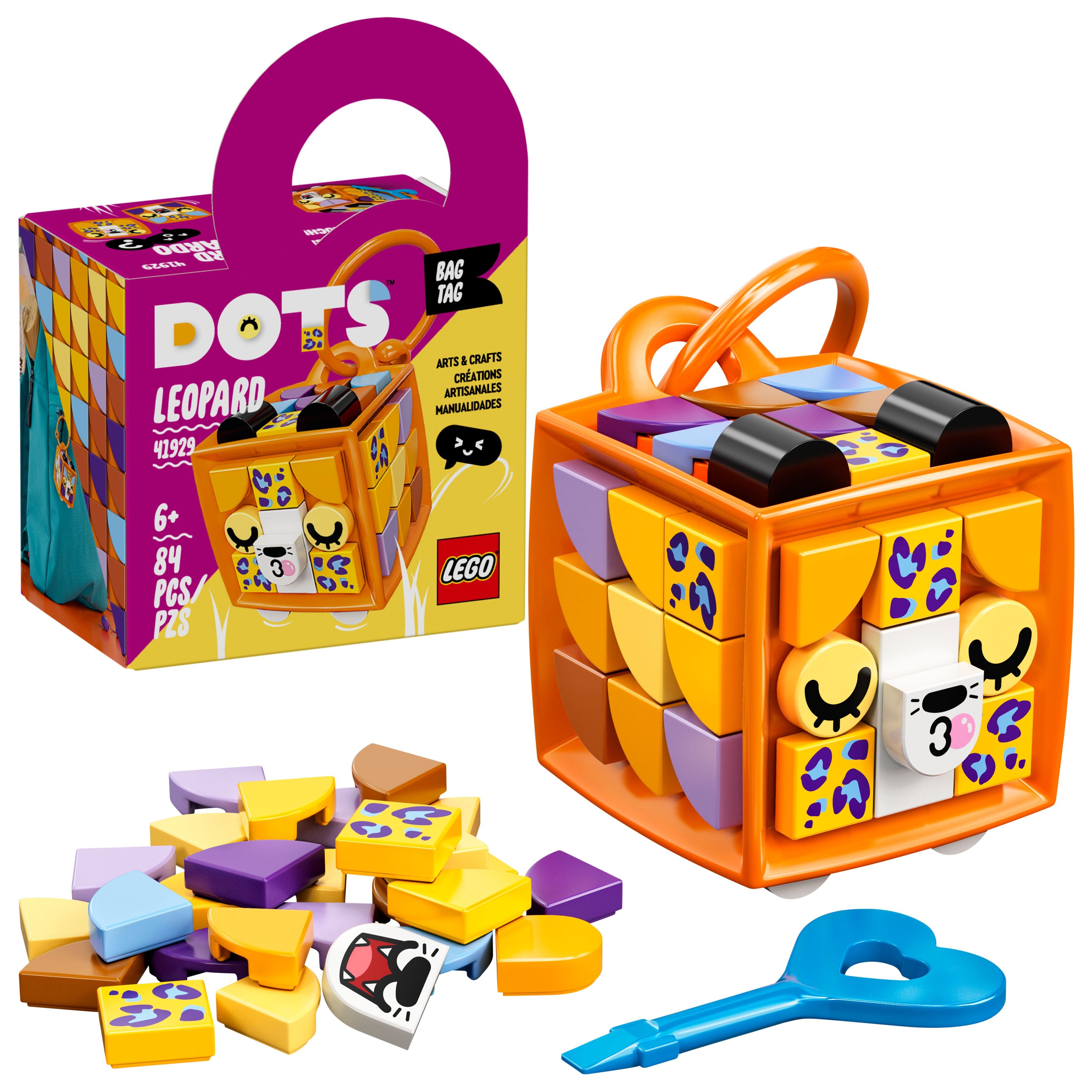 LEGO: DOTS - Bag Tag Leopard