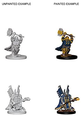 D&D Nolzur's Marvelous Unpainted Miniatures: W4 Dwarf Male Paladin