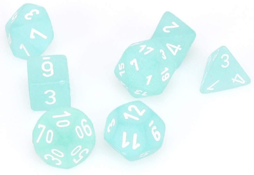 Chessex Frosted Polyhedral 7-Die Set