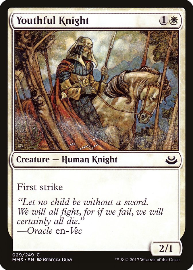 Youthful Knight [Foil] :: MM3