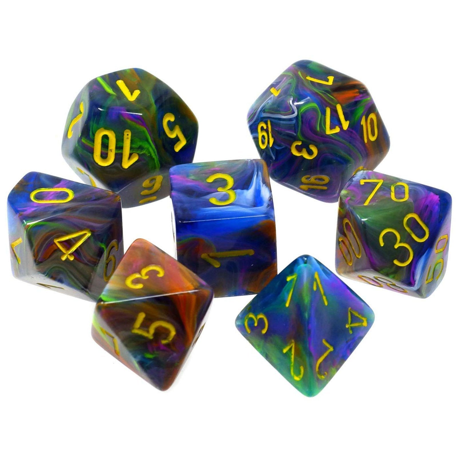 Chessex Festive Polyhedral 7-Die Set