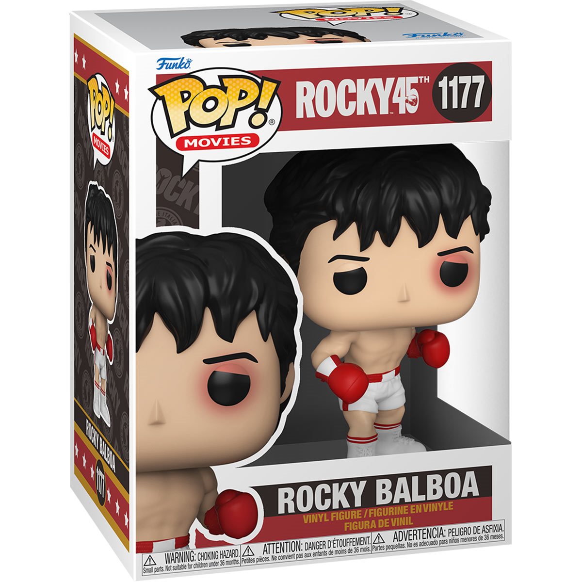 Movies: Rocky 45th Anniversary - Rocky Balboa Pop! Vinyl Figure (1177)