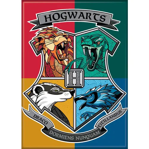 Harry Potter ST Hogwarts Crest Magnet