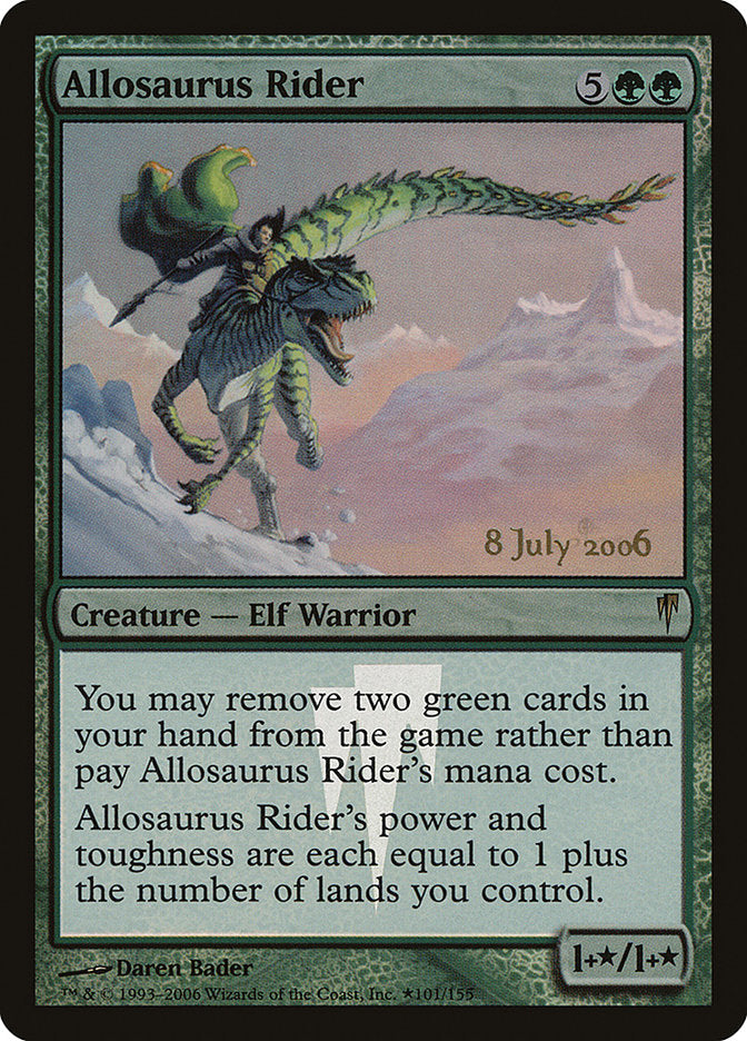 Allosaurus Rider [Foil] :: PPRE