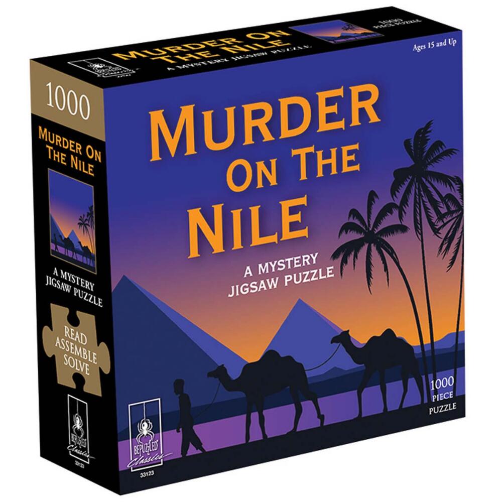 Murder on the Nile: A Mystery (1000 pc puzzle)