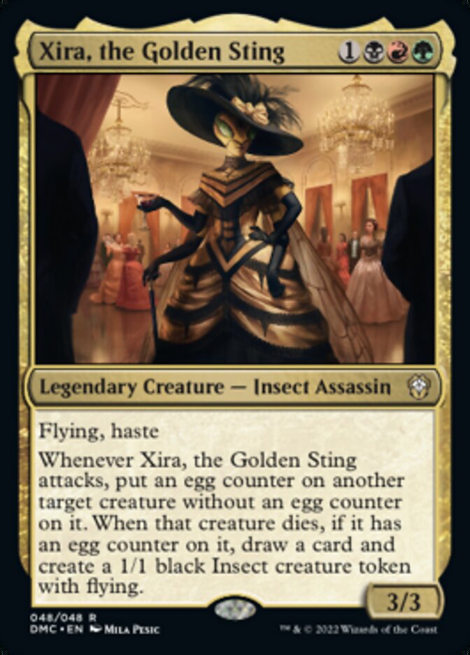 Xira, the Golden Sting [Foil] :: DMC