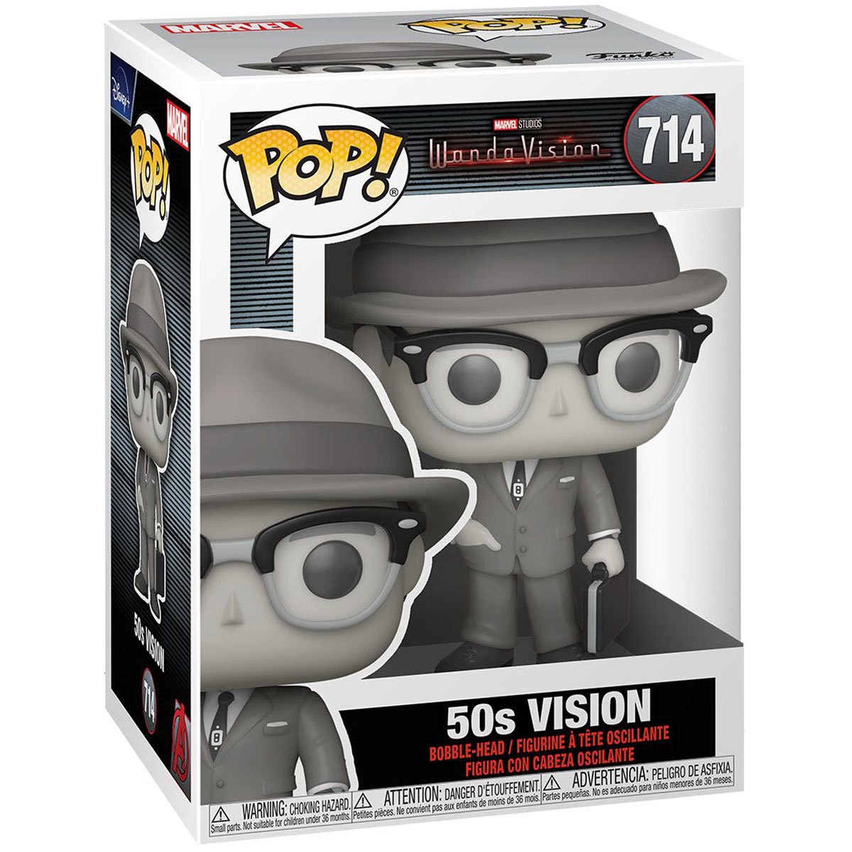 Marvel: Wanda Vision - Vision 50s Pop! Vinyl Figure (714)