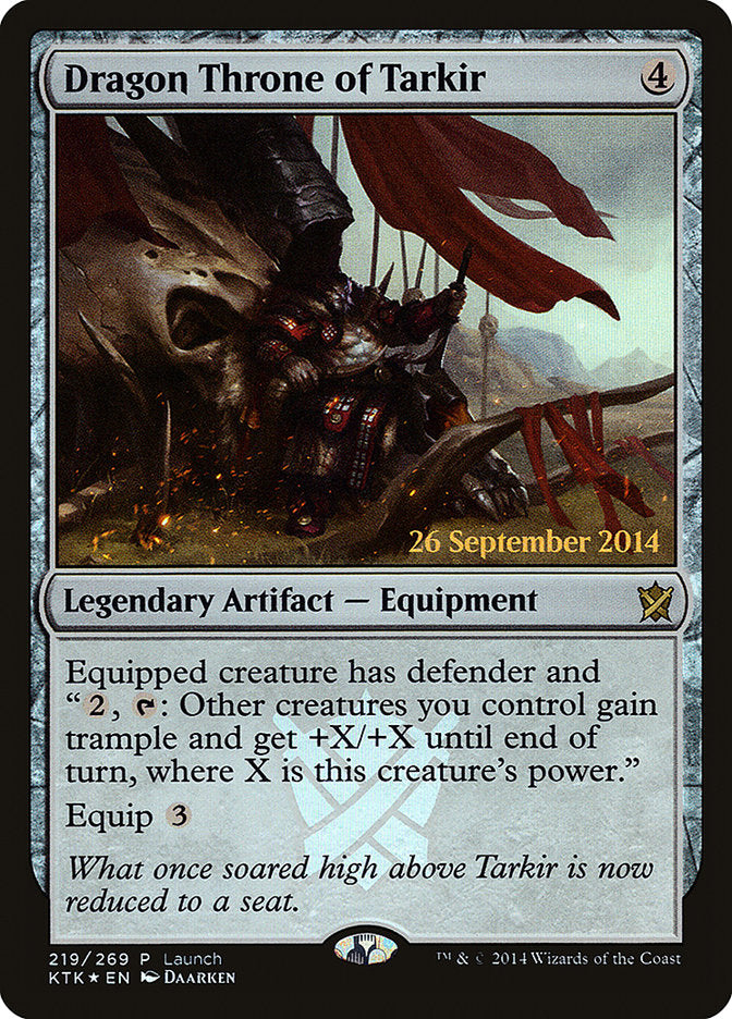 Dragon Throne of Tarkir [Foil] :: PKTK