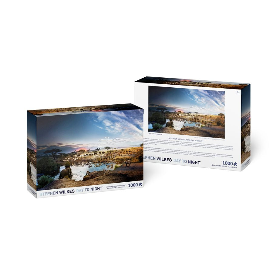 Stephen Wilkes: Serengeti National Park, Day to Night (1000 pc puzzle)