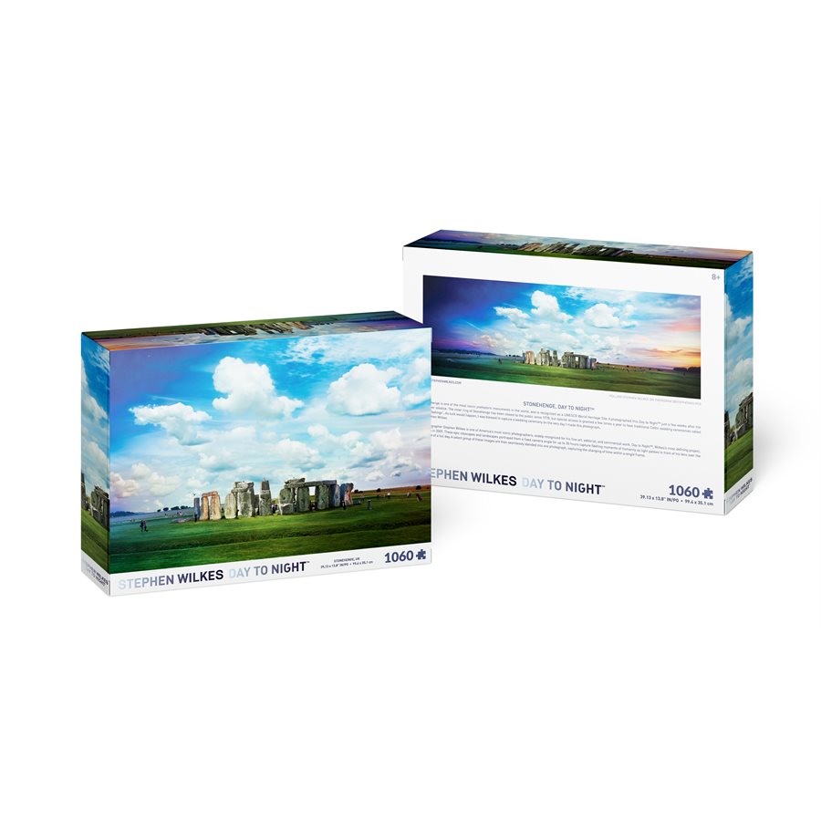 Stephen Wilkes: Stonehenge, UK, Day to Night (1060 pc puzzle)