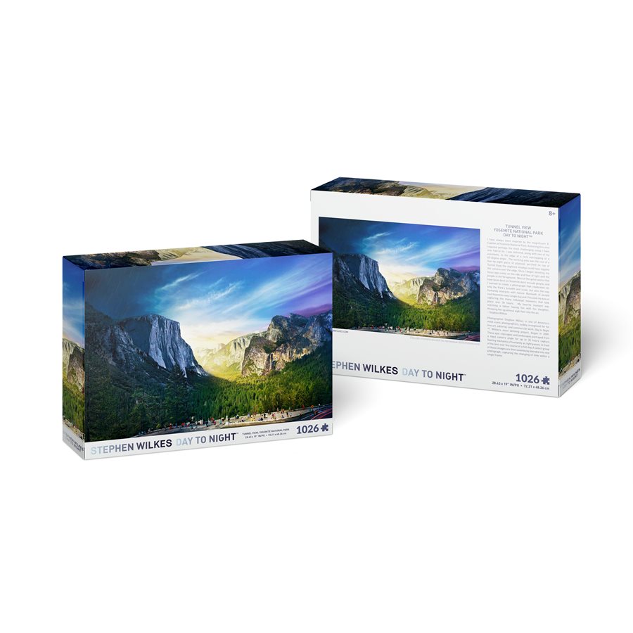 Stephen Wilkes: Tunnel View, Yosemite National Park, Day to Night (1026 pc puzzle)