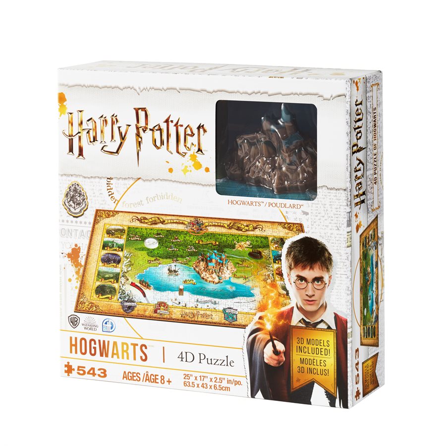 Harry Potter: Mini Hogwarts (4D 543 pc puzzle)