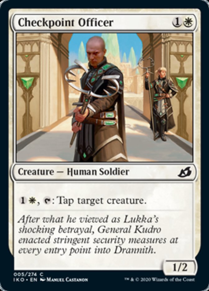 Checkpoint Officer [Foil] :: IKO