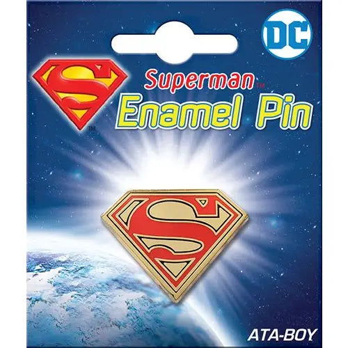DC Comics Superman Logo Enamel Pin