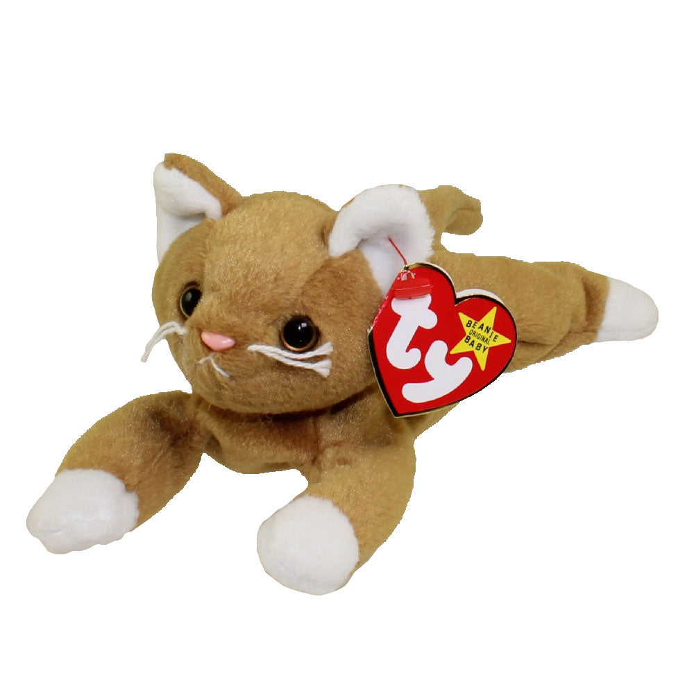 Beanie Baby: Nip the Cat (White Paws)