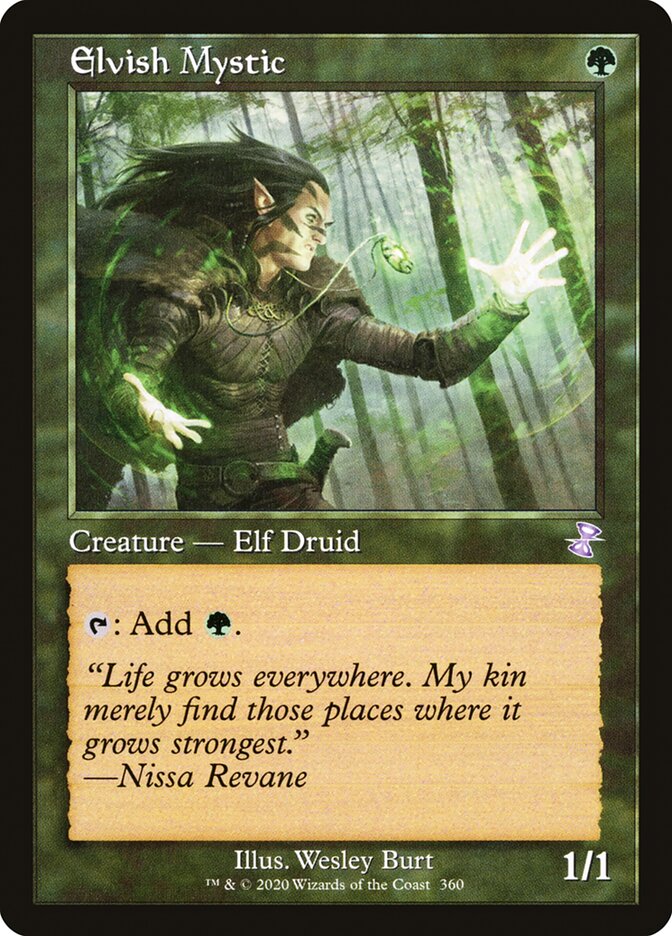 Elvish Mystic [Foil] :: TSR