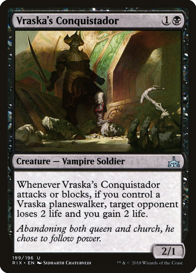 Vraska's Conquistador :: RIX
