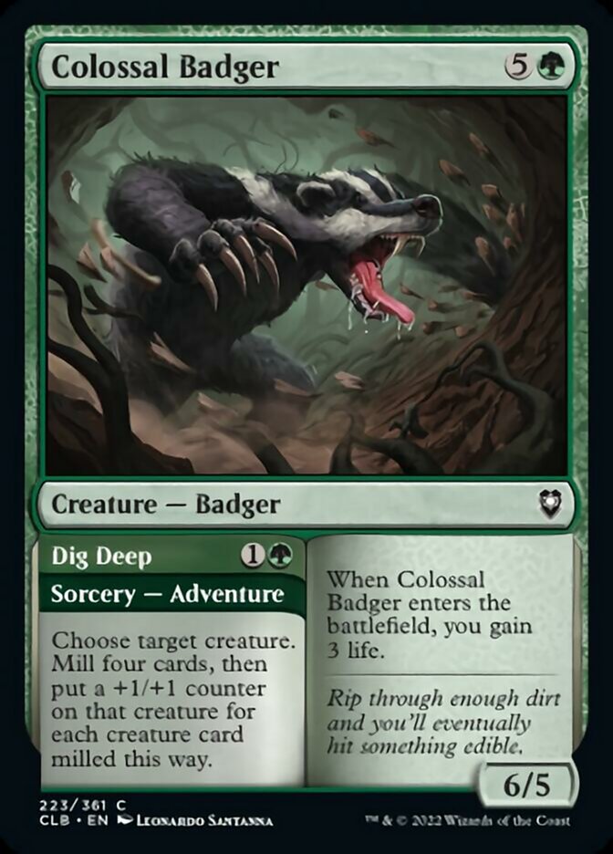 Colossal Badger :: CLB