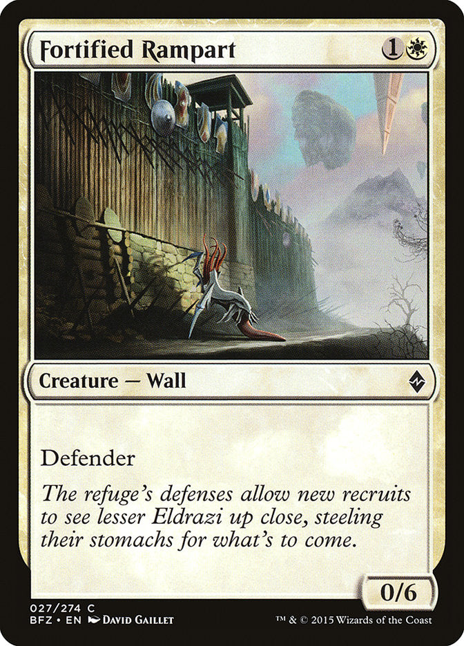 Fortified Rampart :: BFZ