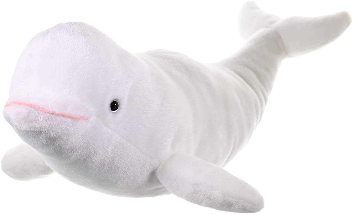 Beluga Whale Stuffed Animal 15"