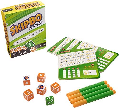 Skip-bo: Roll & Write Dice Game