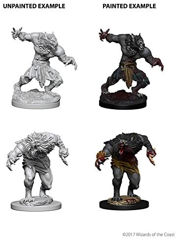 D&D Nolzur's Marvelous Unpainted Miniatures: W4 Werewolves