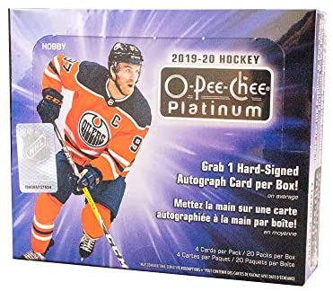 2019-20 O-Pee-Chee Platinum Hockey Hobby Box