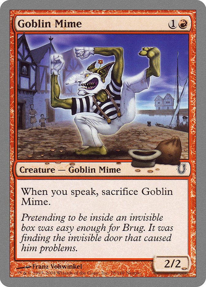 Goblin Mime :: UNH