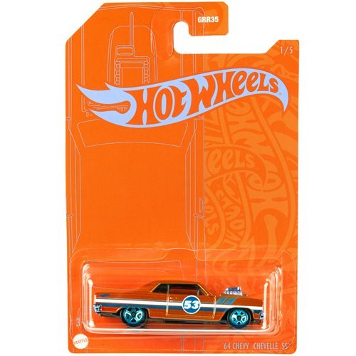 Hot Wheels Blue & Satin 2021 (Assorted Styles)