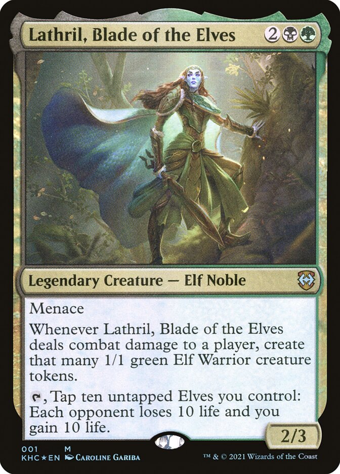 Lathril, Blade of the Elves [Foil] :: KHC