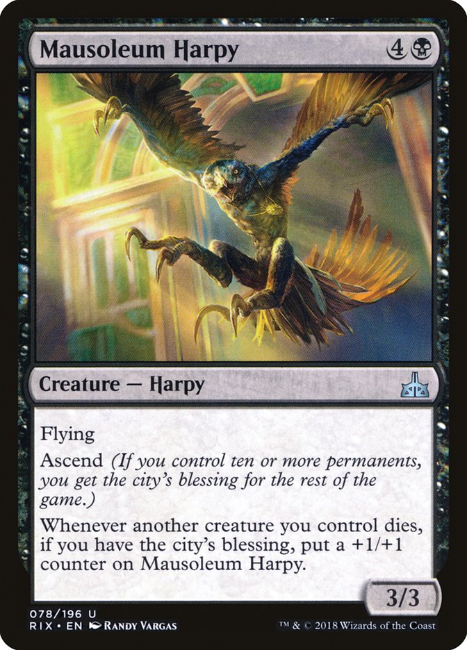 Mausoleum Harpy :: RIX