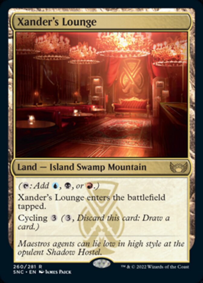 Xander's Lounge :: SNC