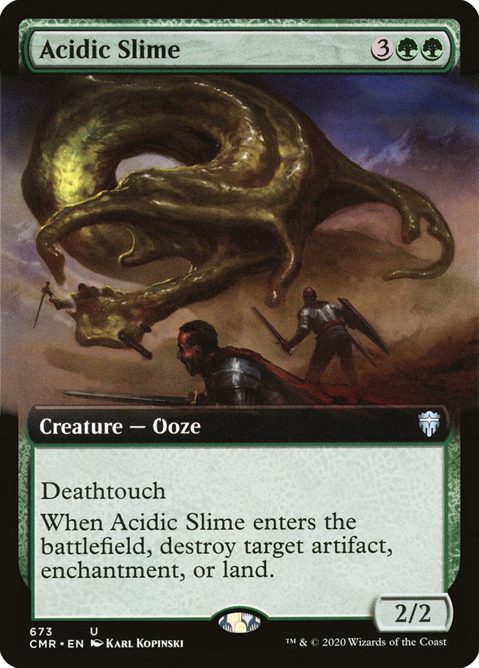 Acidic Slime (Extended Art) [Foil] :: CMR