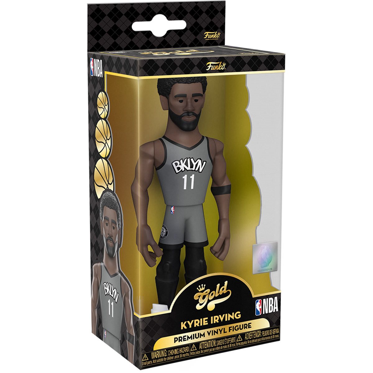 NBA: Brooklyn Nets Kyrie Irving Funko Gold - Premium Vinyl Figure