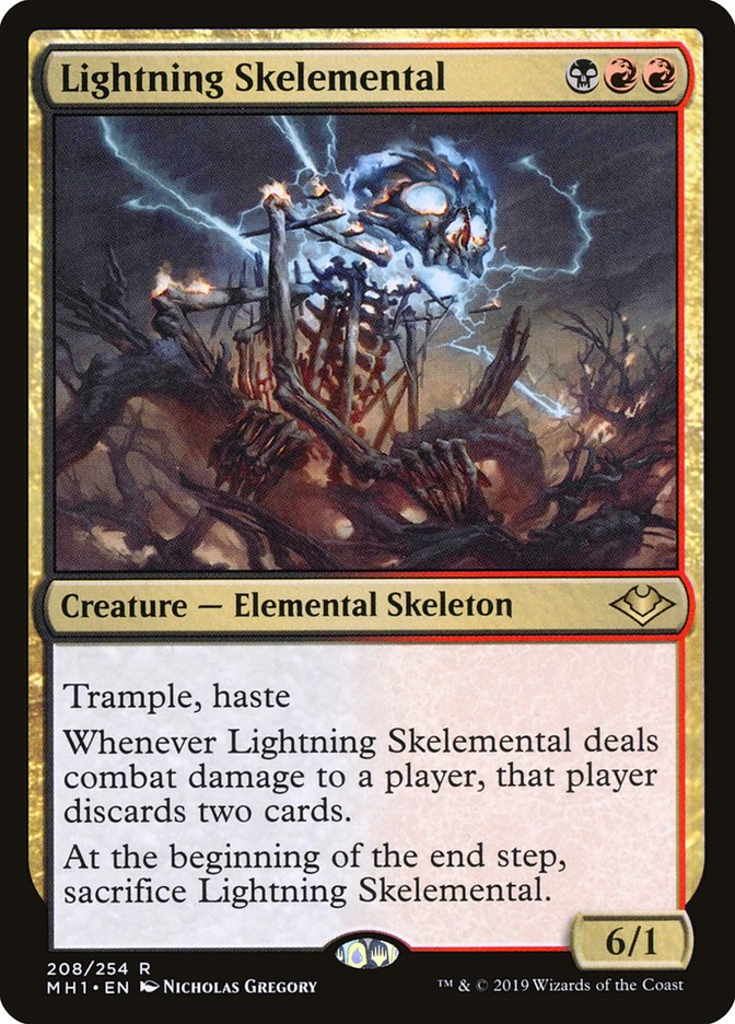 Lightning Skelemental :: MH1