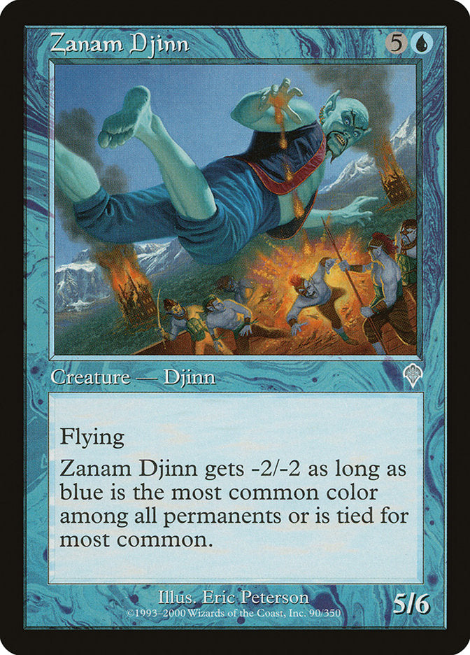 Zanam Djinn [Foil] :: INV