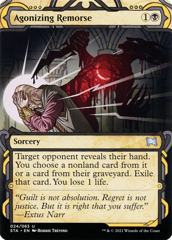 Agonizing Remorse (Foil Etched) [Foil] :: STA