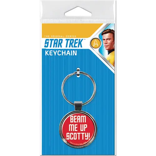 Star Trek Beam Me Up Keychain