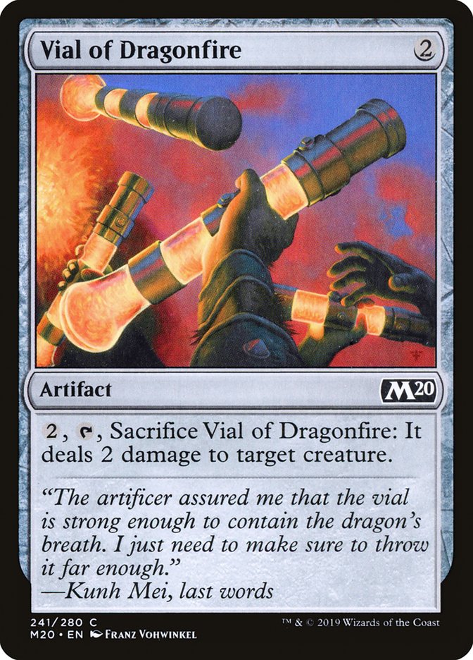Vial of Dragonfire [Foil] :: M20