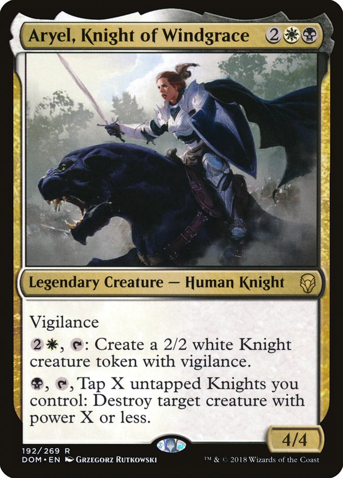 Aryel, Knight of Windgrace :: DOM