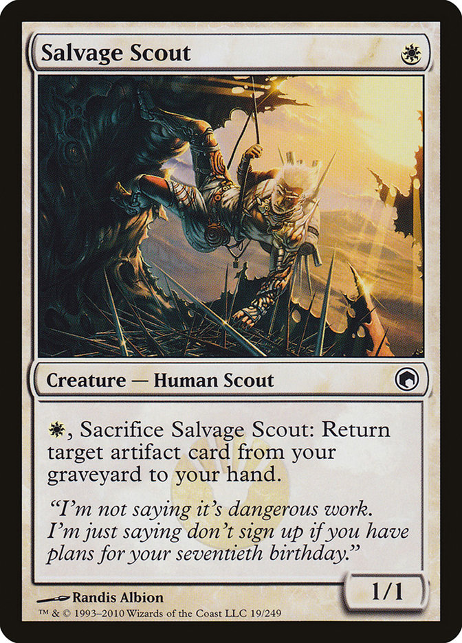 Salvage Scout [Foil] :: SOM