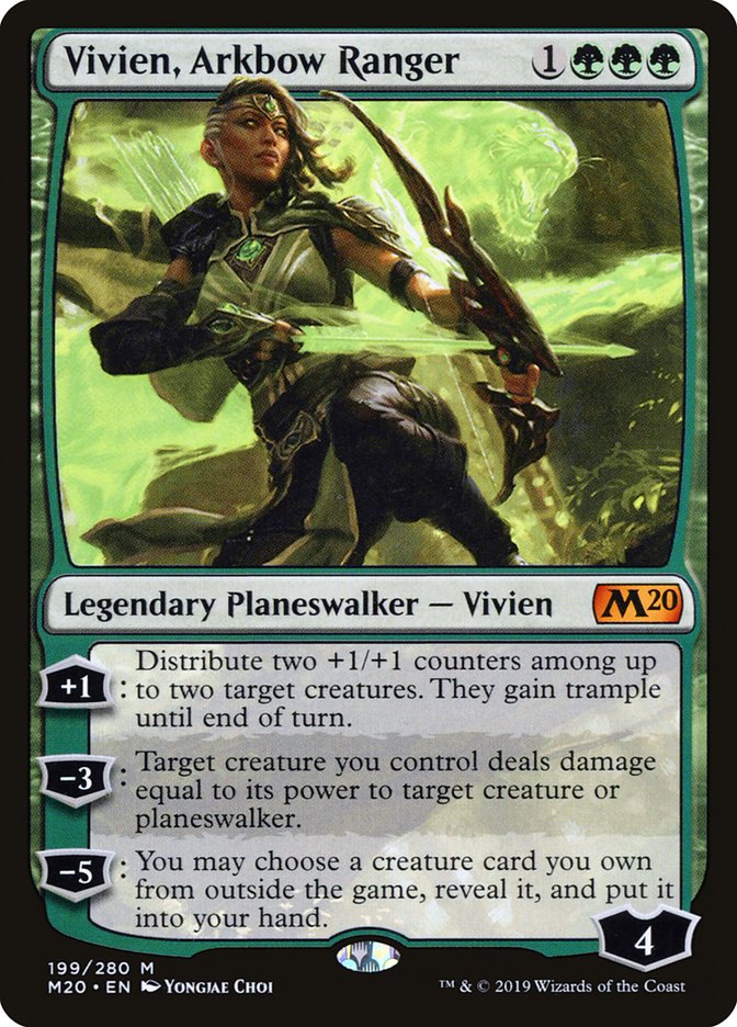Vivien, Arkbow Ranger [Foil] :: M20