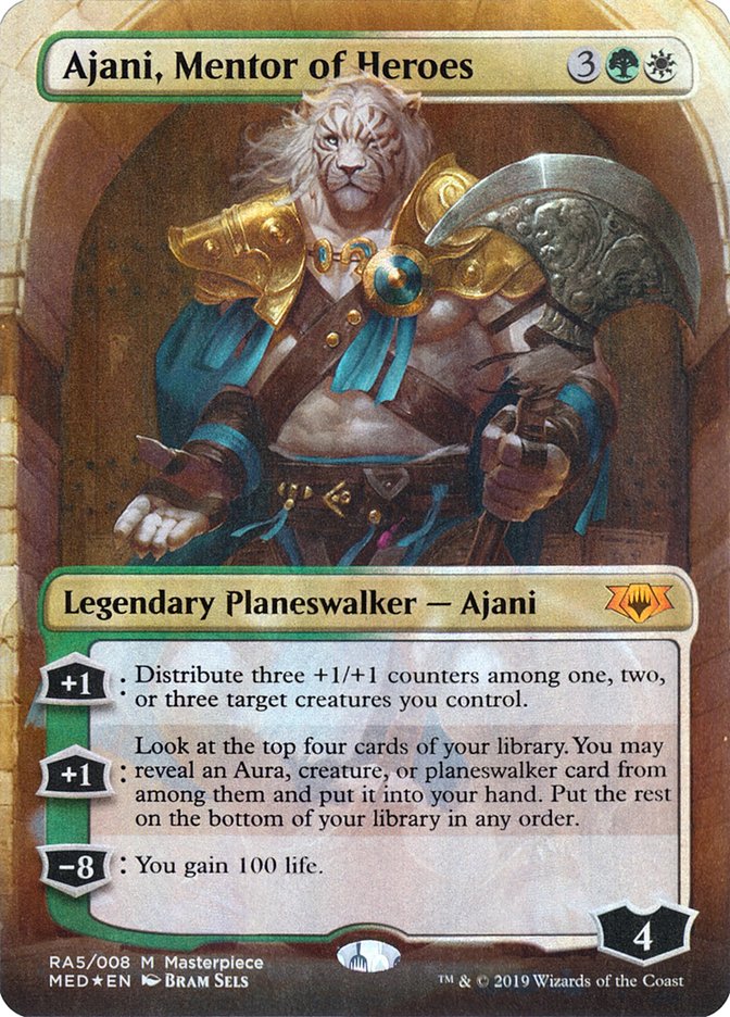 Ajani, Mentor of Heroes [Foil] :: MED