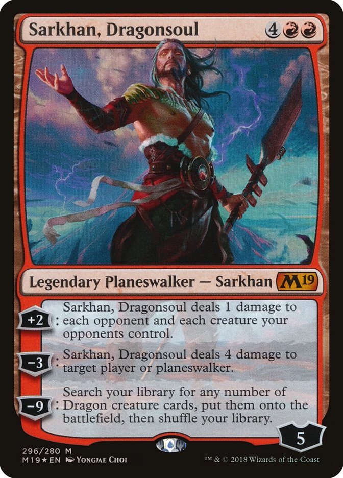 Sarkhan, Dragonsoul [Foil] :: M19