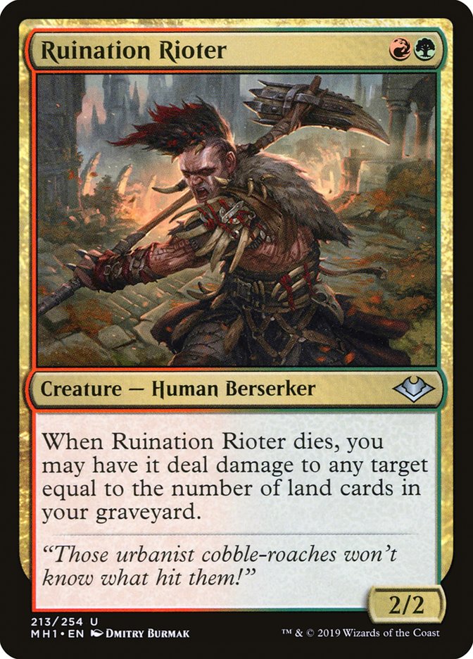 Ruination Rioter [Foil] :: MH1